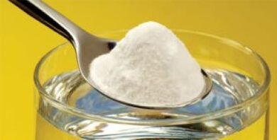 bicarbonato de sódio para tratar fungos